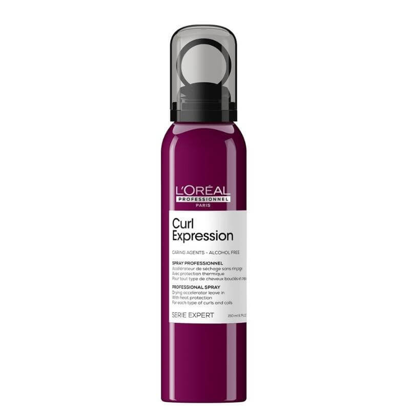 Curl Expression Drying Accelerator